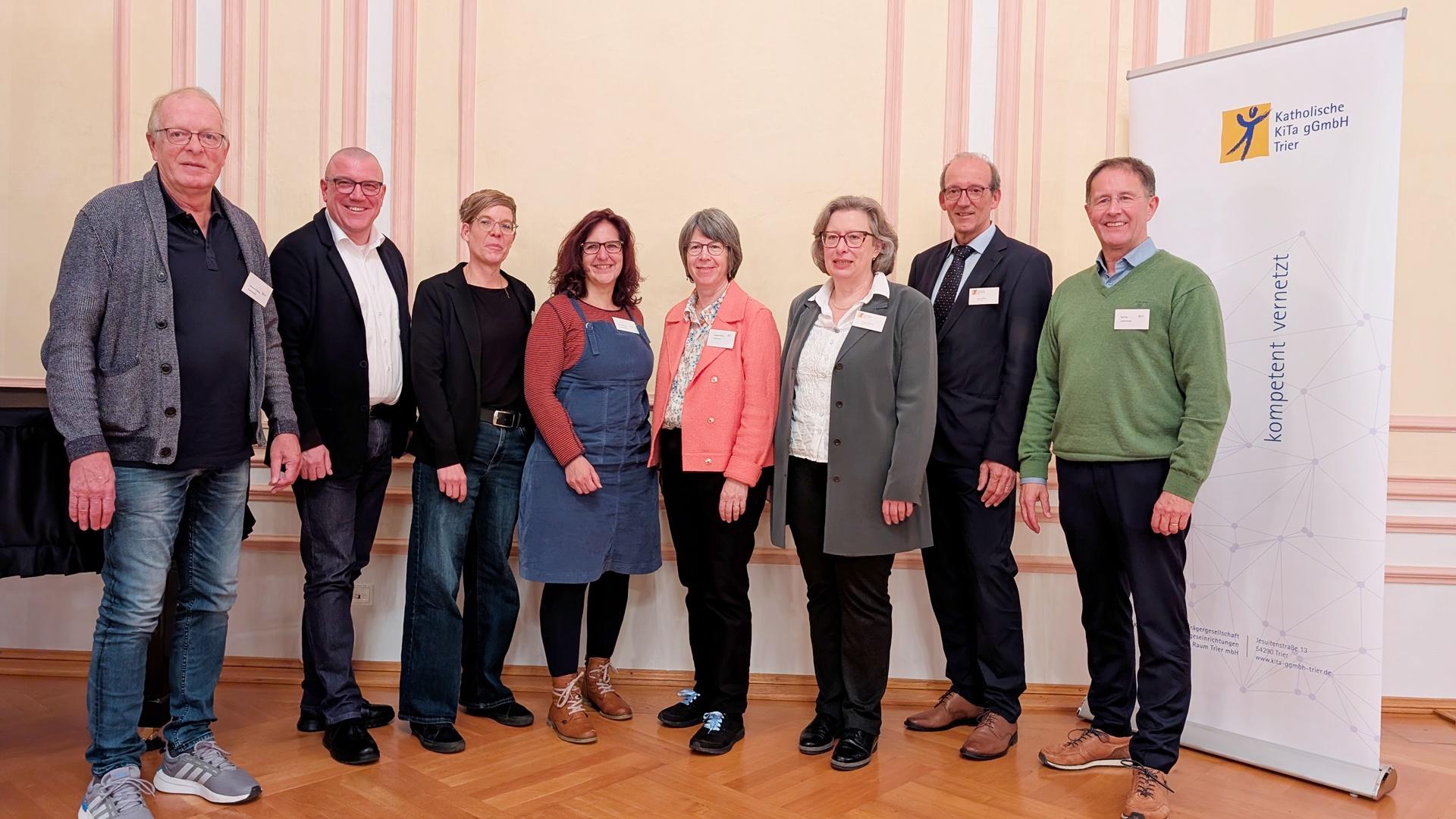 Aufsichtsrat und Geschäftsführung der katholischen KiTa gGmbH Trier.