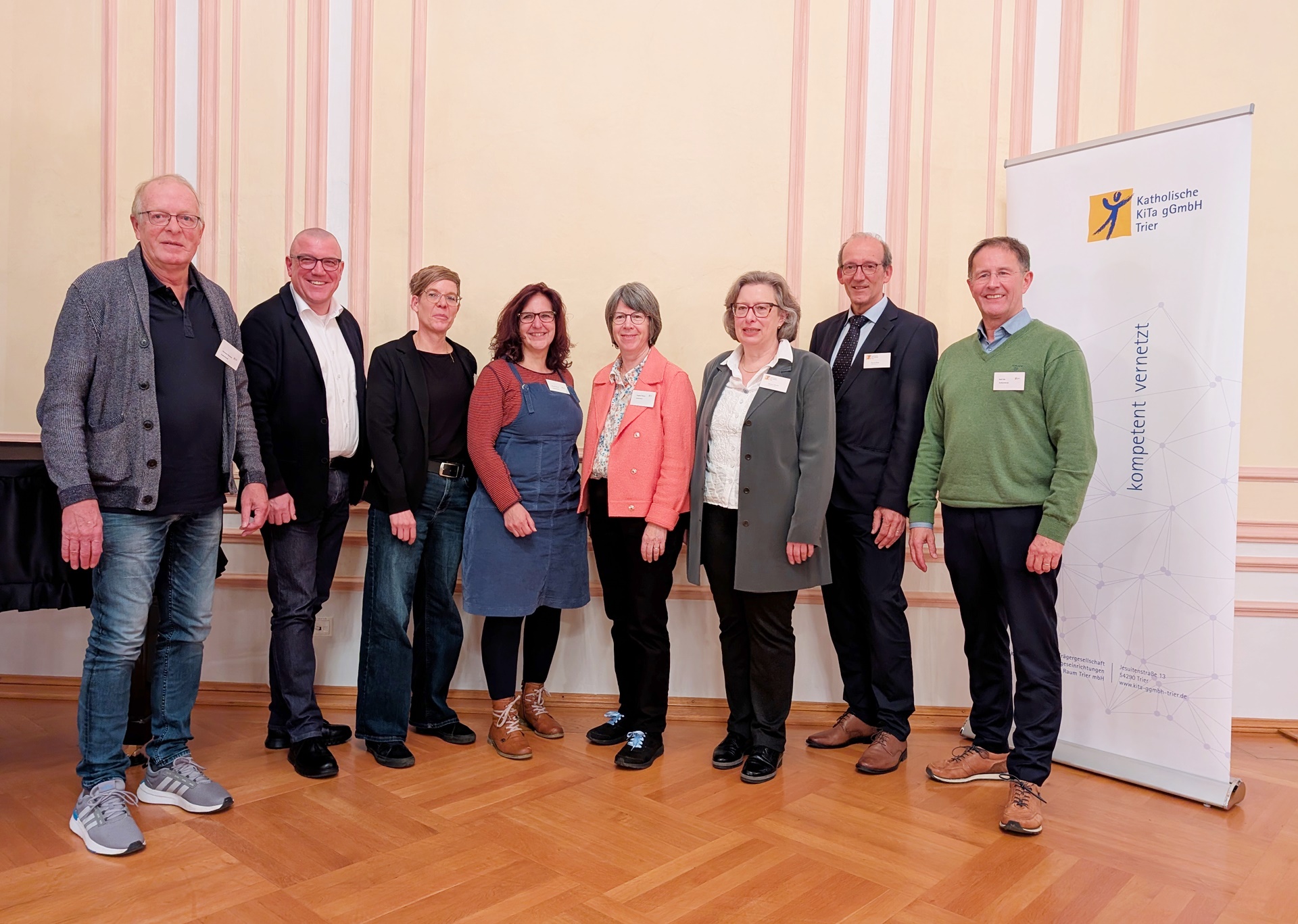 Aufsichtsrat und Geschäftsführung der katholischen KiTa gGmbH Trier.