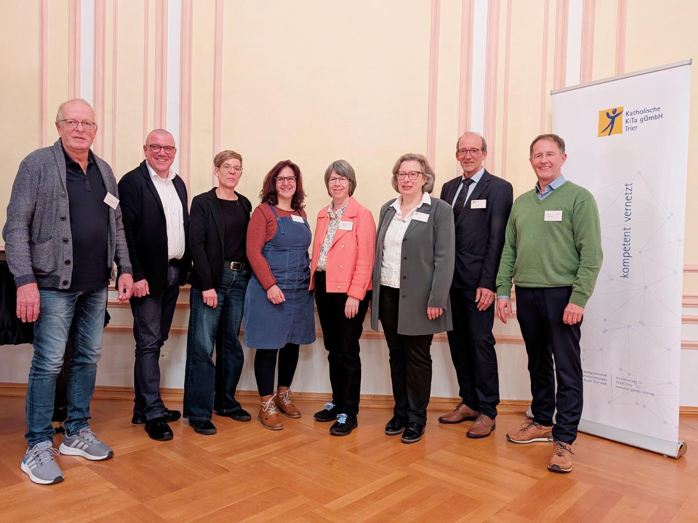 Aufsichtsrat und Geschäftsführung der katholischen KiTa gGmbH Trier.