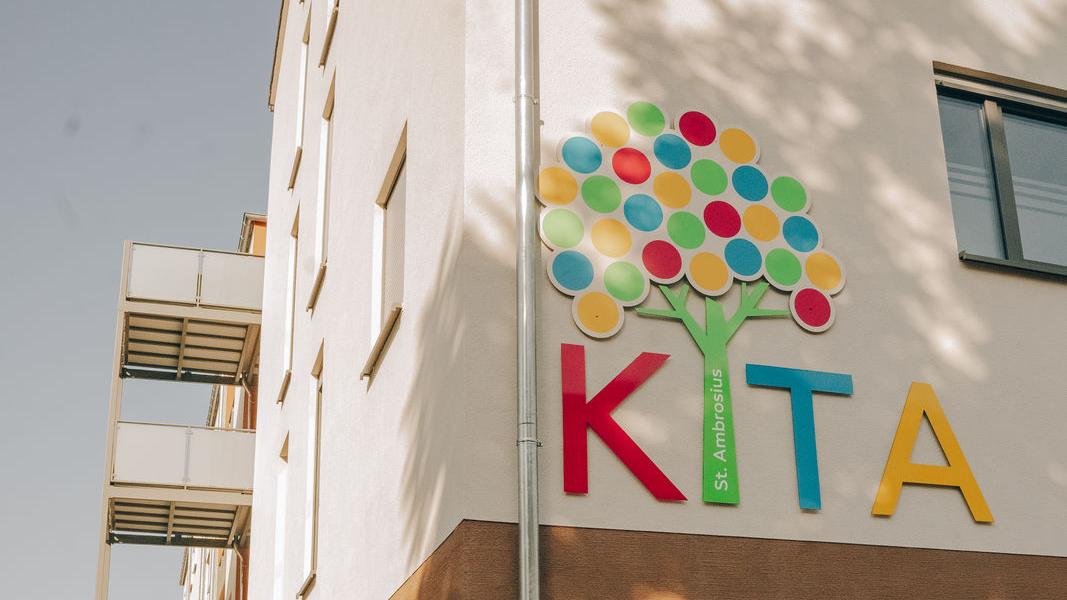 Außenfassade der Kindertageseinrichtung