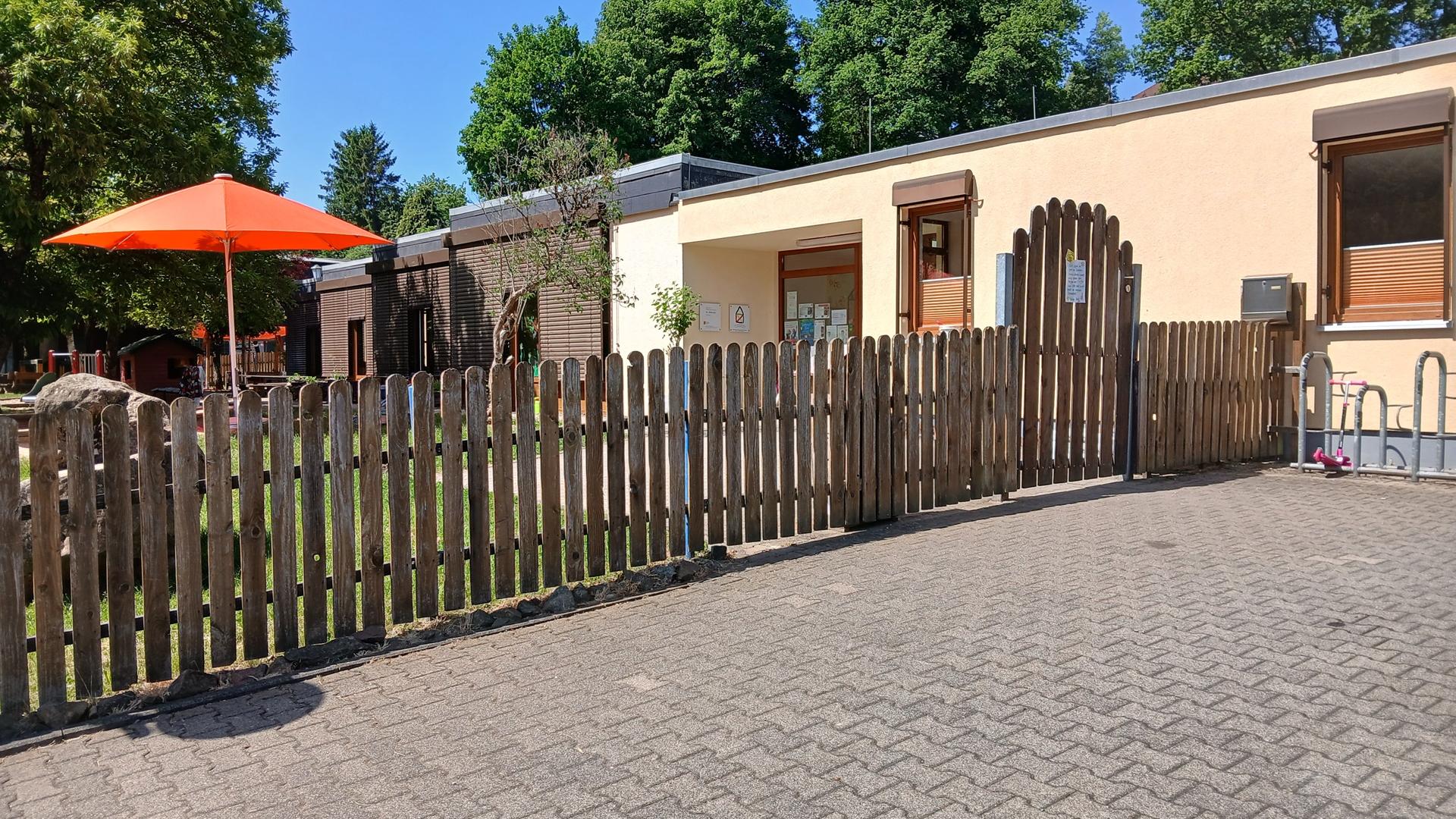 Eingang der Kindertageseinrichtung