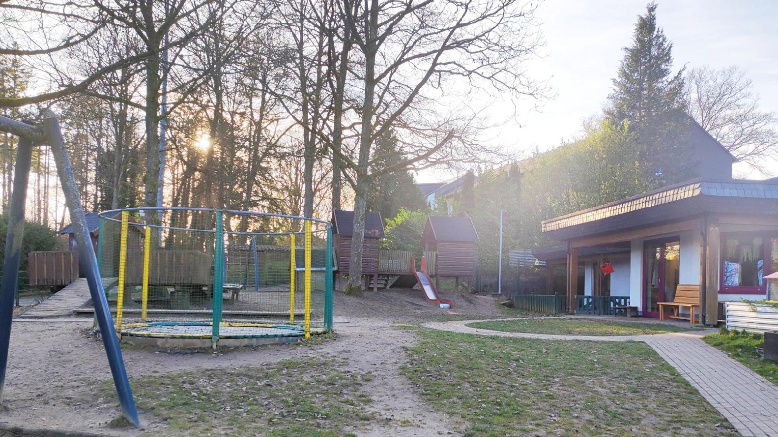 Außengelände der KiTa Klaus von Flüe