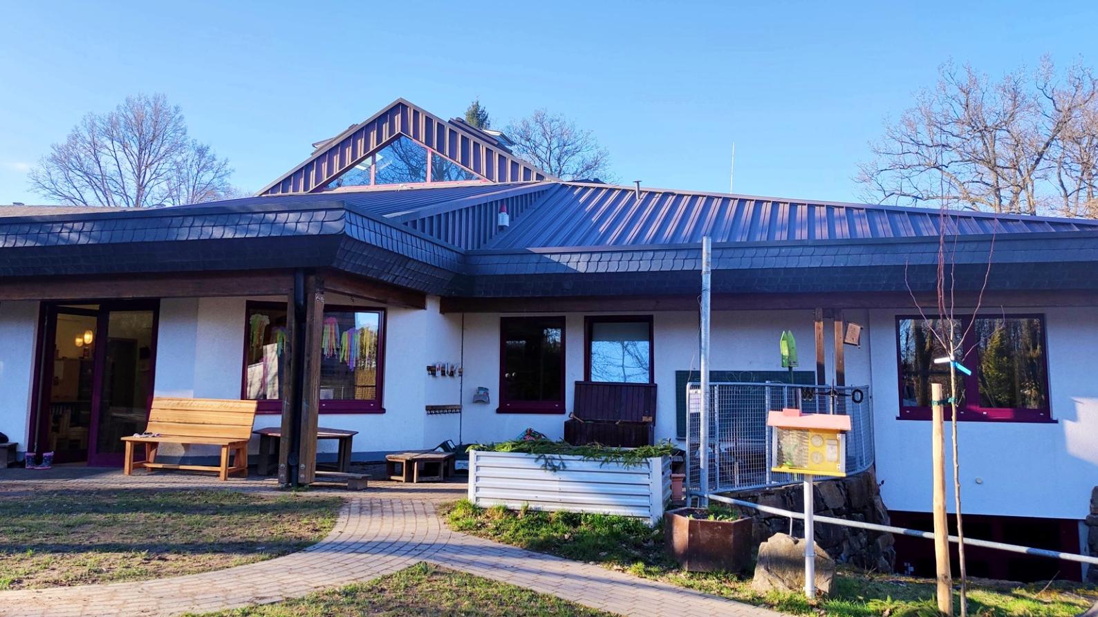 Außenfassade der KiTa Klaus von Flüe