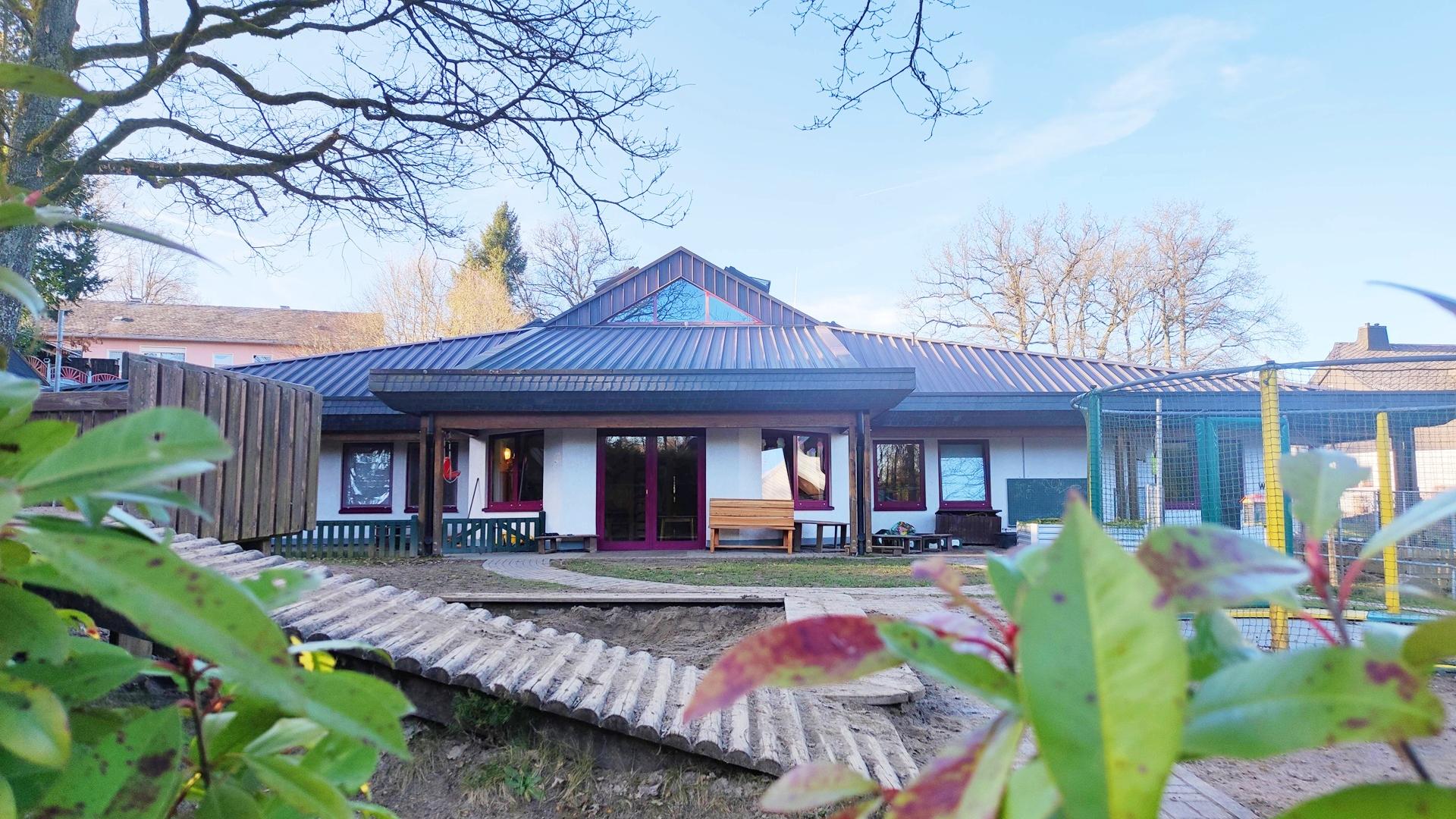 Außengelände der KiTa Klaus von Flüe