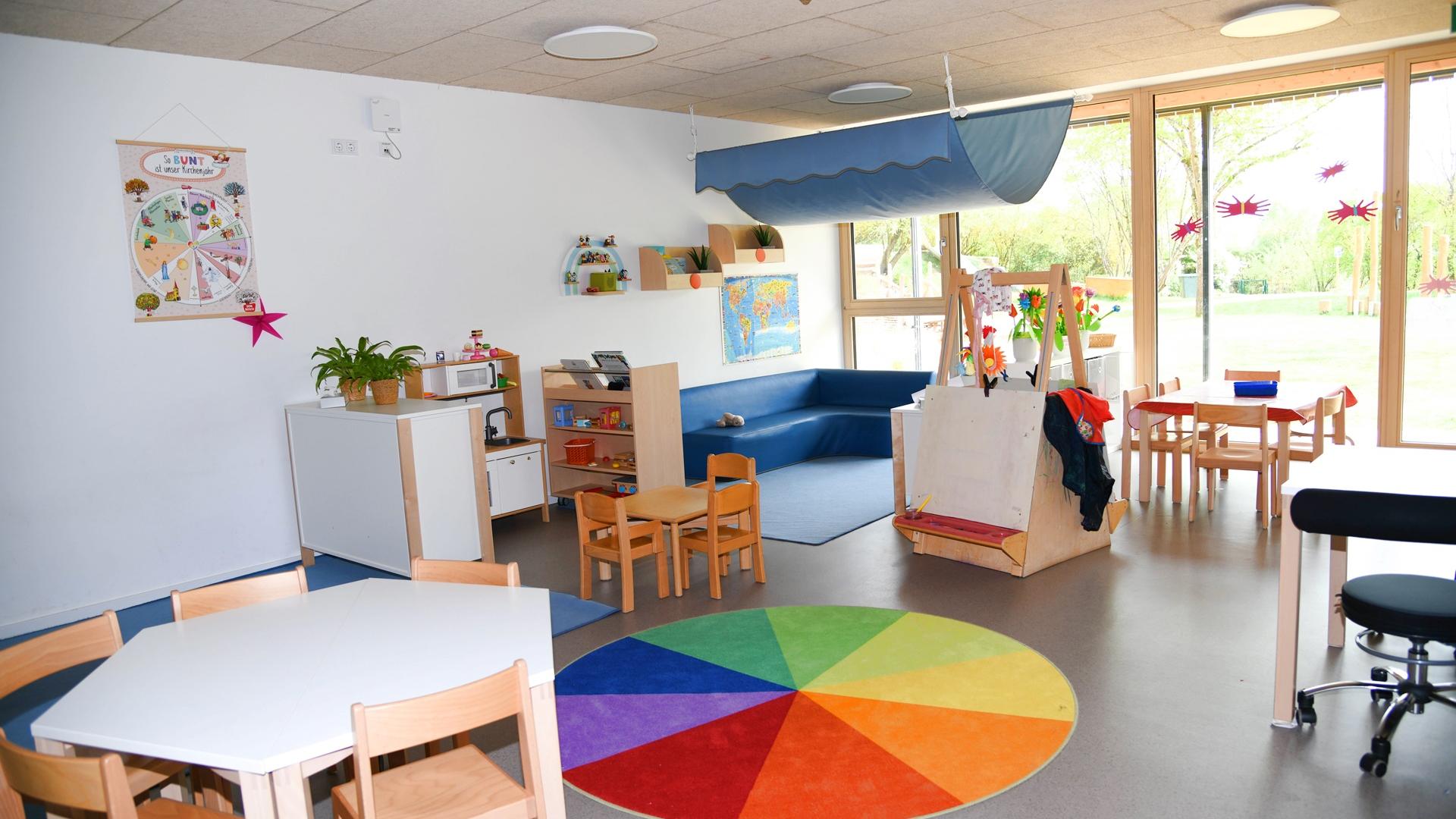 Gruppenraum der Kindertageseinrichtung