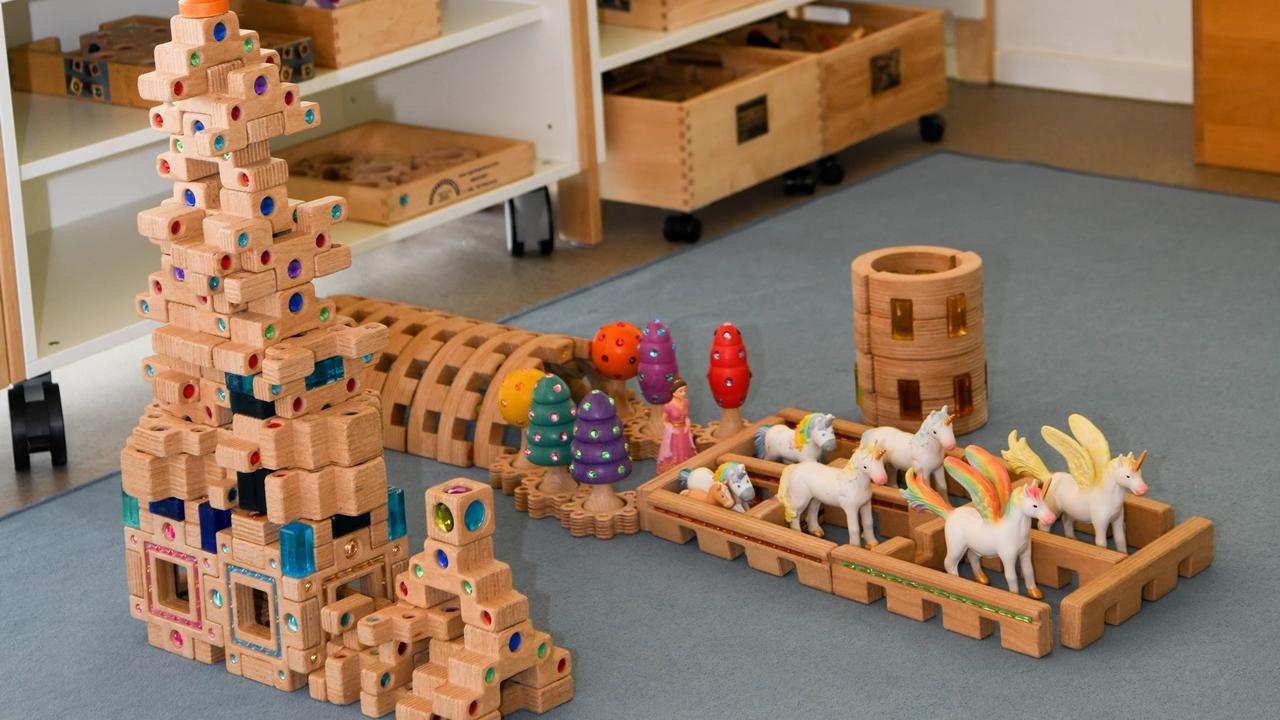 Bauecke der Kindertageseinrichtung
