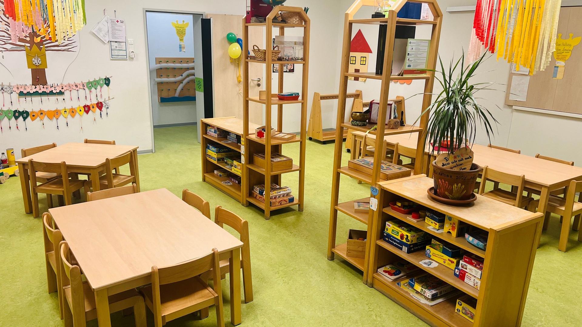 Ess- und Spieleraum der Kindertageseinrichtung