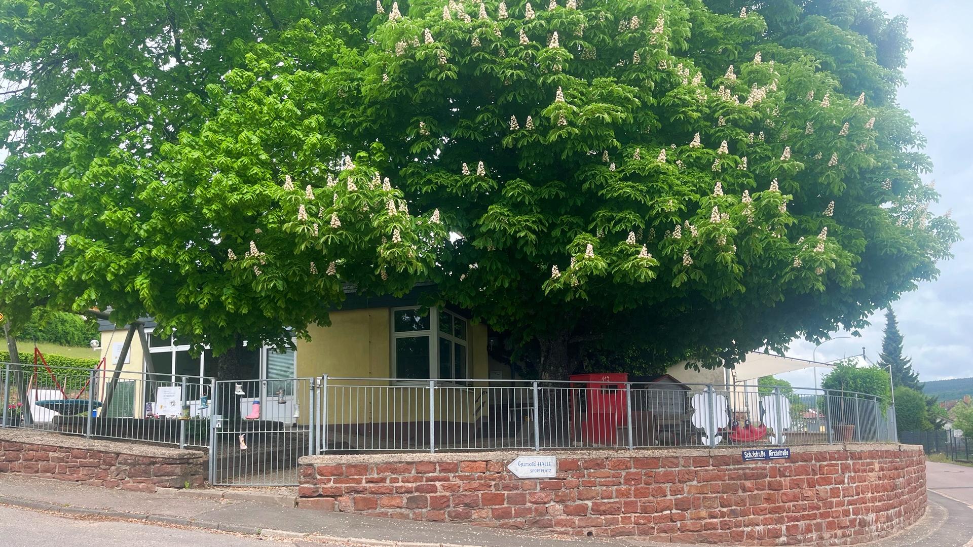 Außenfassade der Kindertageseinrichtung