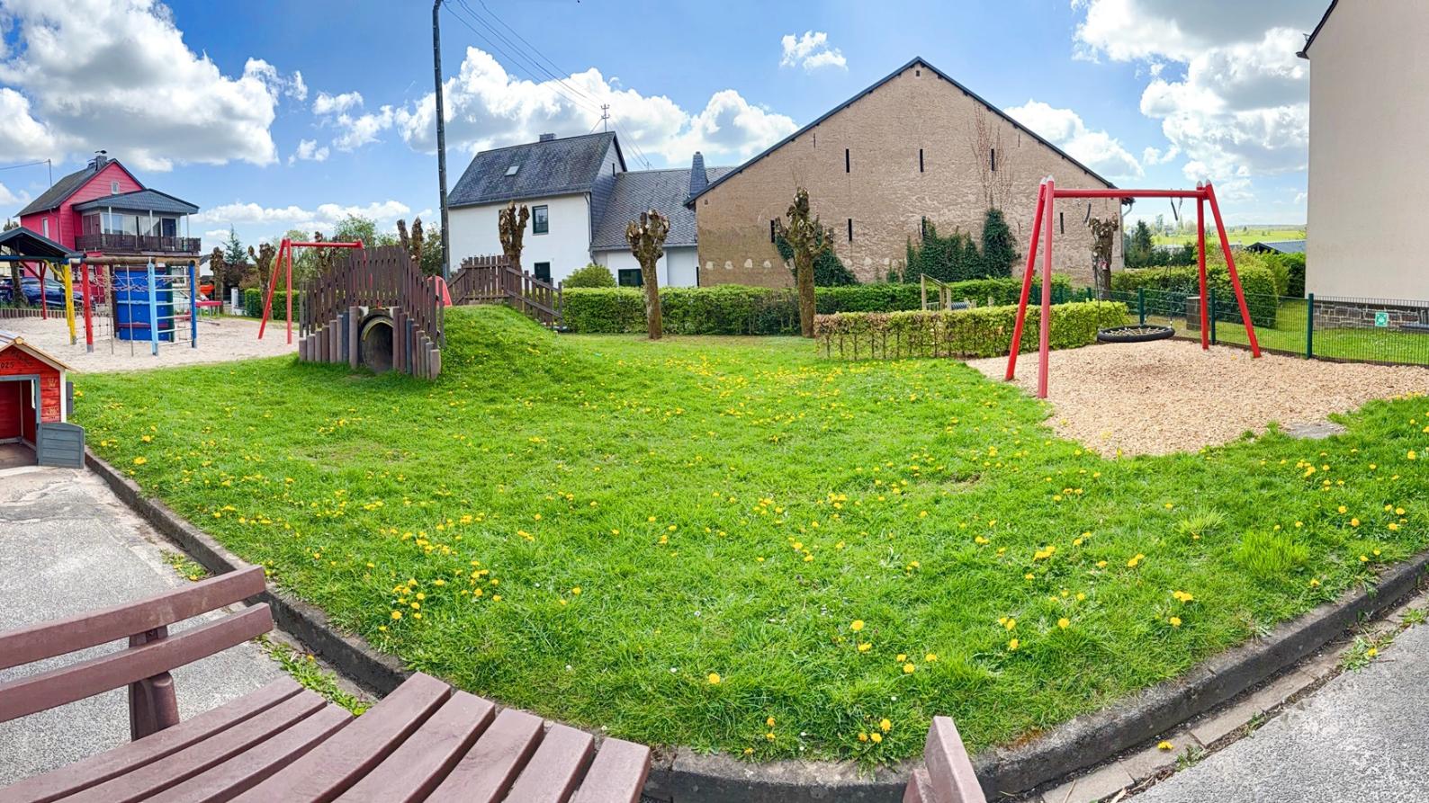 Spielplatz der Kindertageseinrichtung
