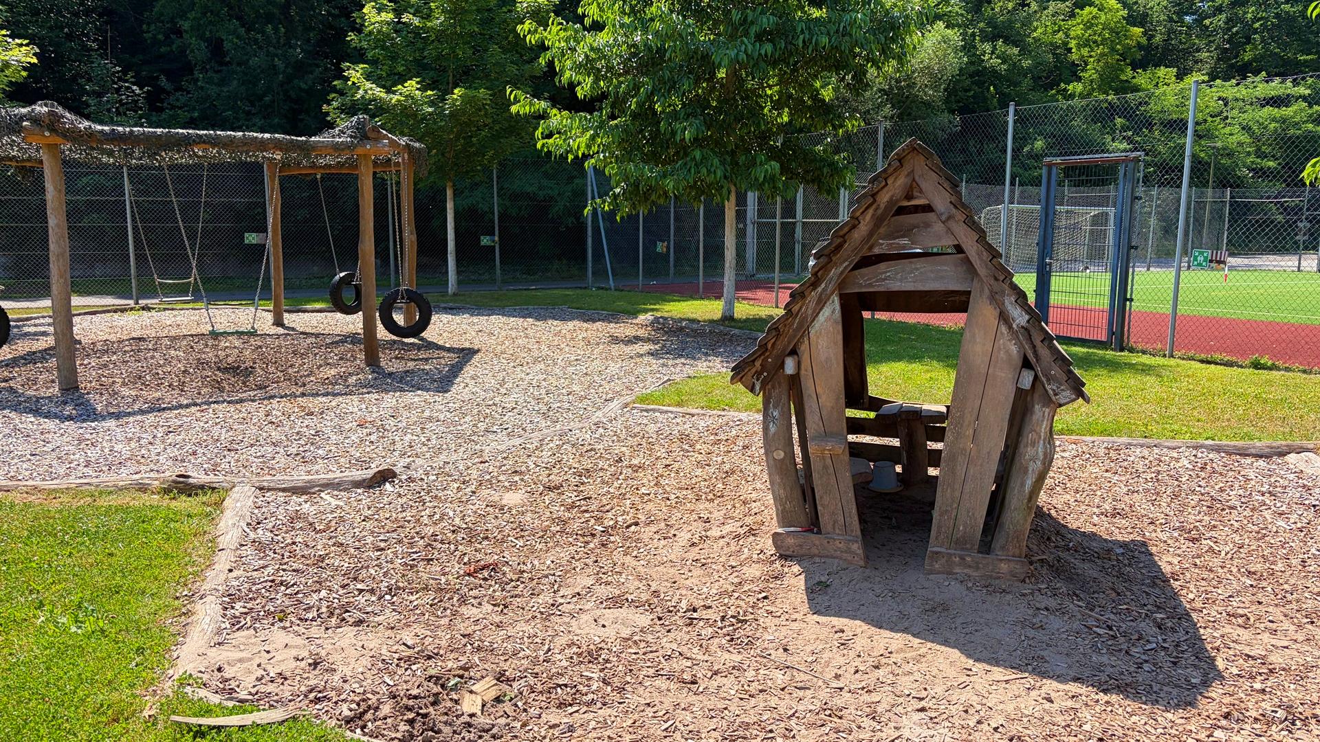 Außengelände der Kindertageseinrichtung