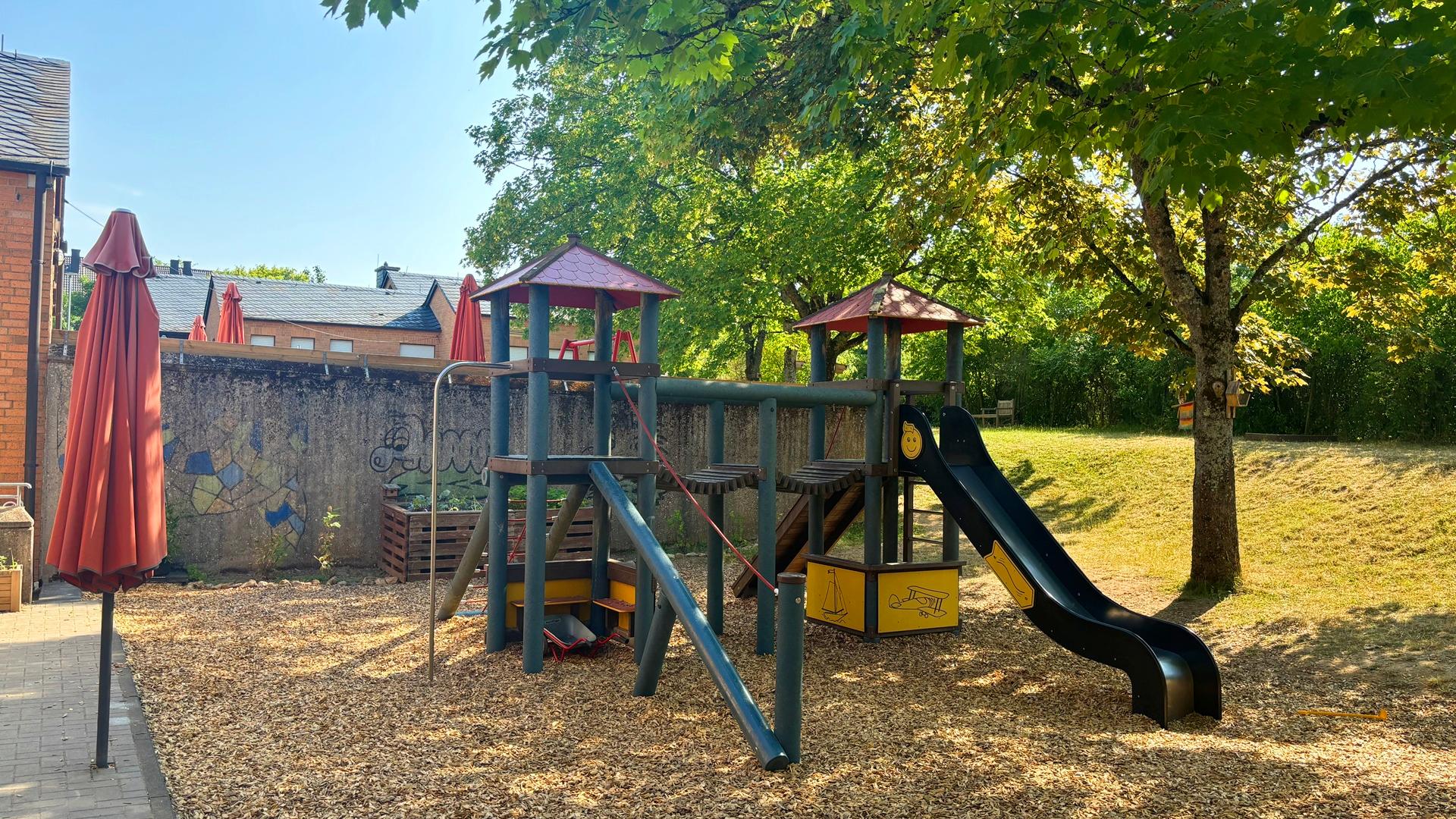 Außengelände der Kindertageseinrichtung