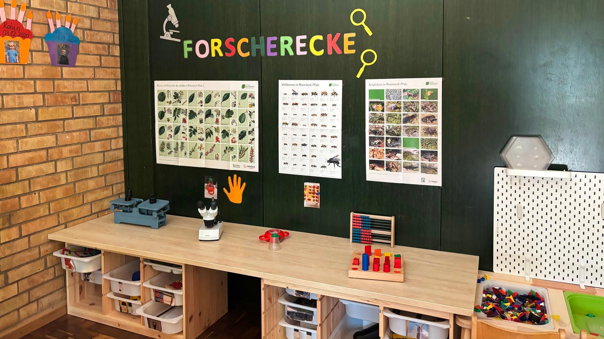 Gruppenraum der Kindertageseinrichtung