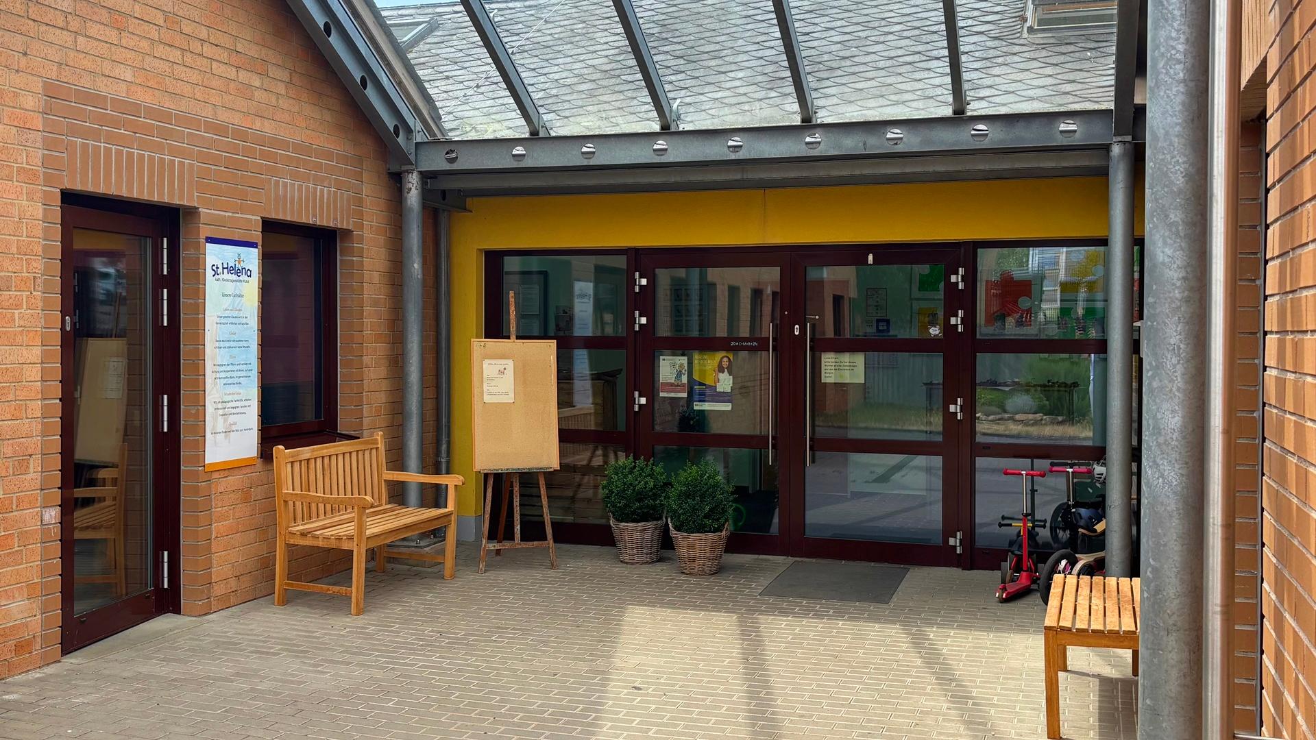 Außenfassade der Kindertageseinrichtung