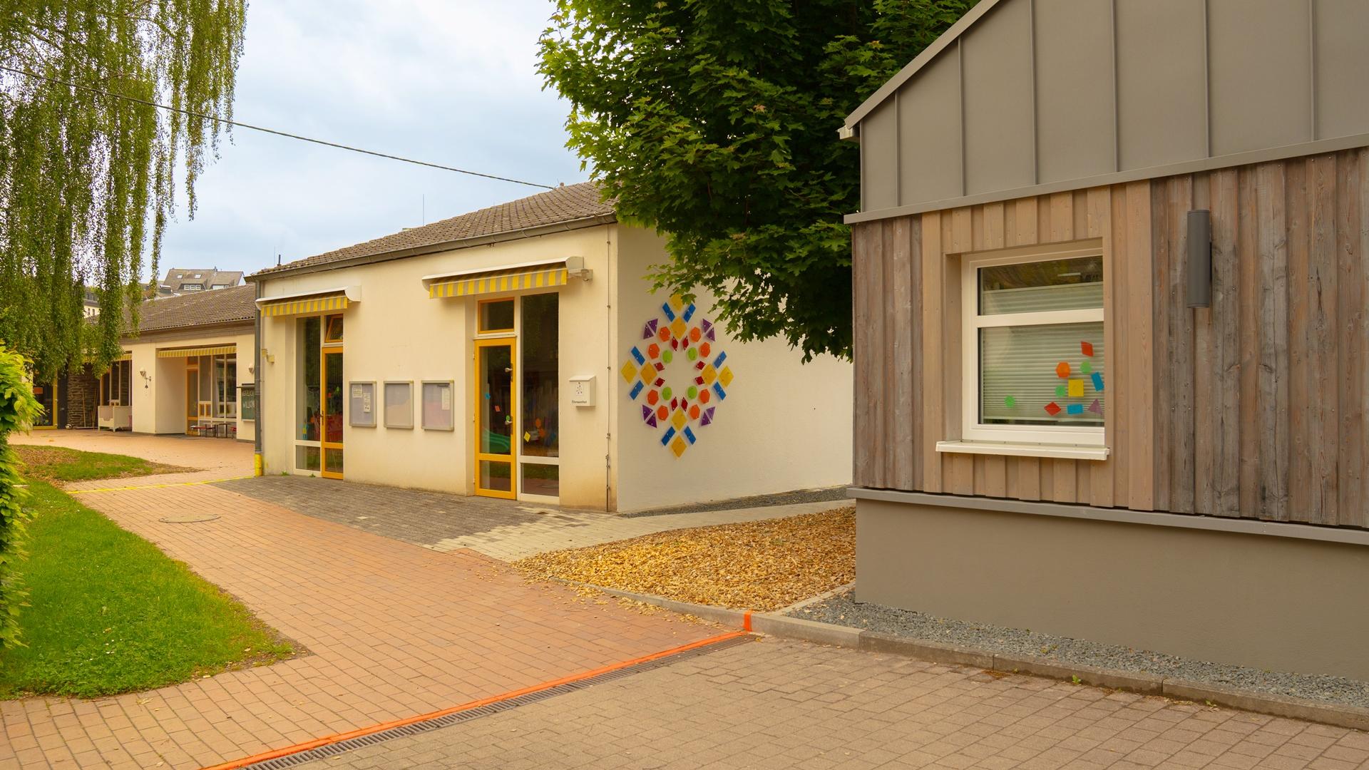 Außenfassade der Kindertageseinrichtung