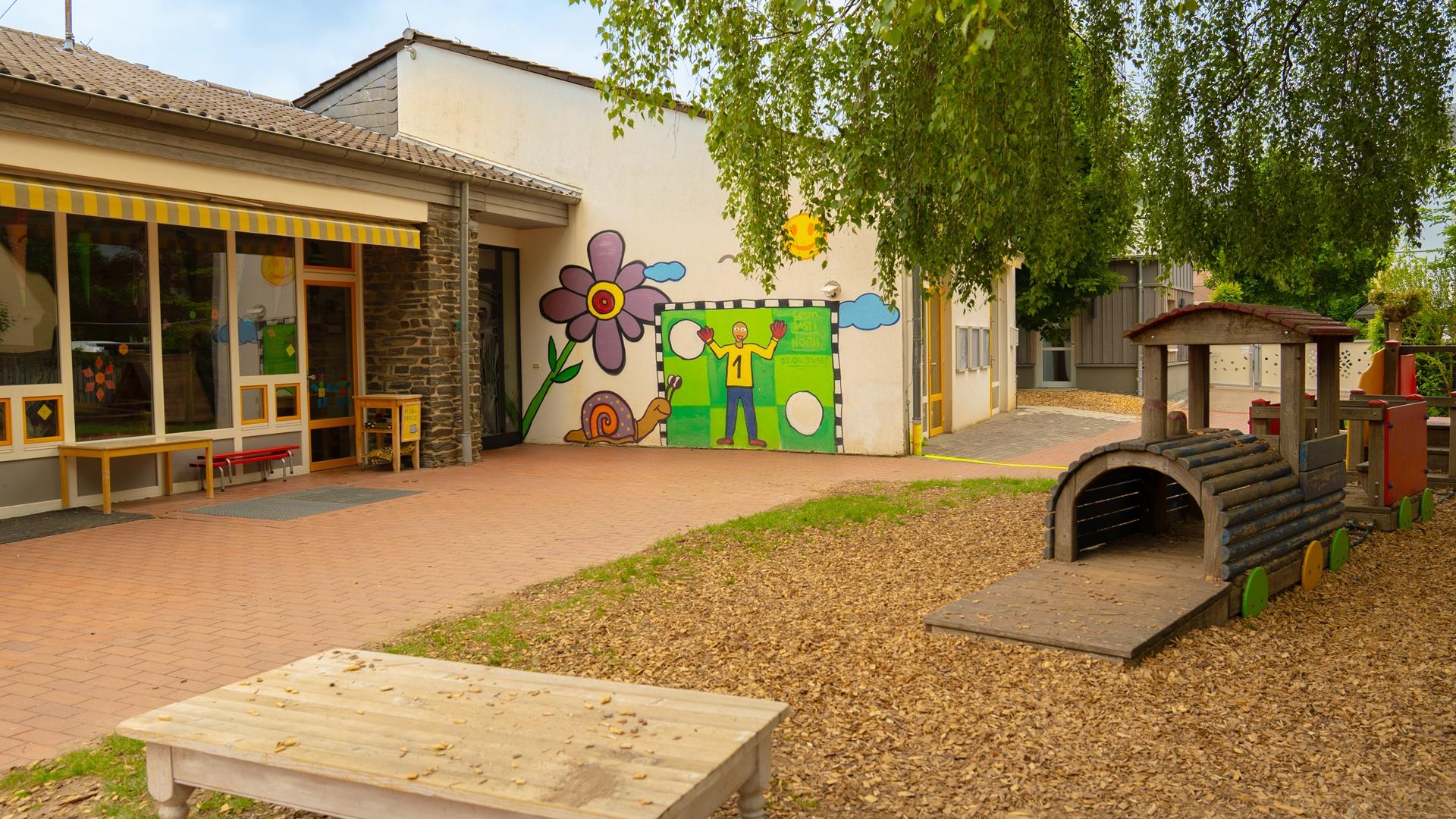 Außengelände der Kindertageeinrichtung