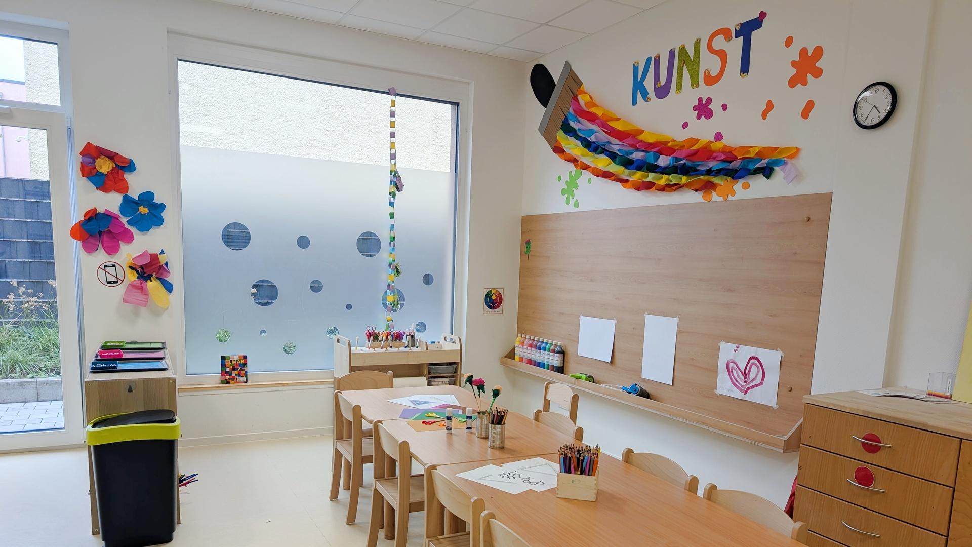 Gruppenraum der Kindertageseinrichtung