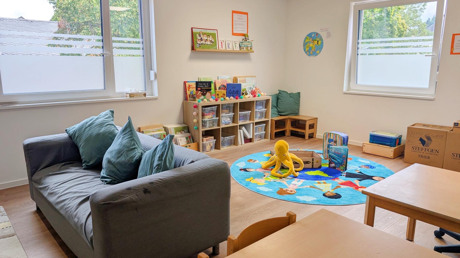 Gruppenraum der Kindertageseinrichtung