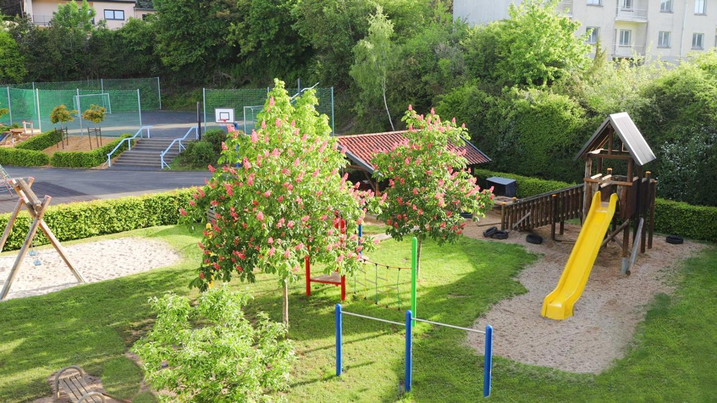 Außengelände der Kindertageseinrichtung