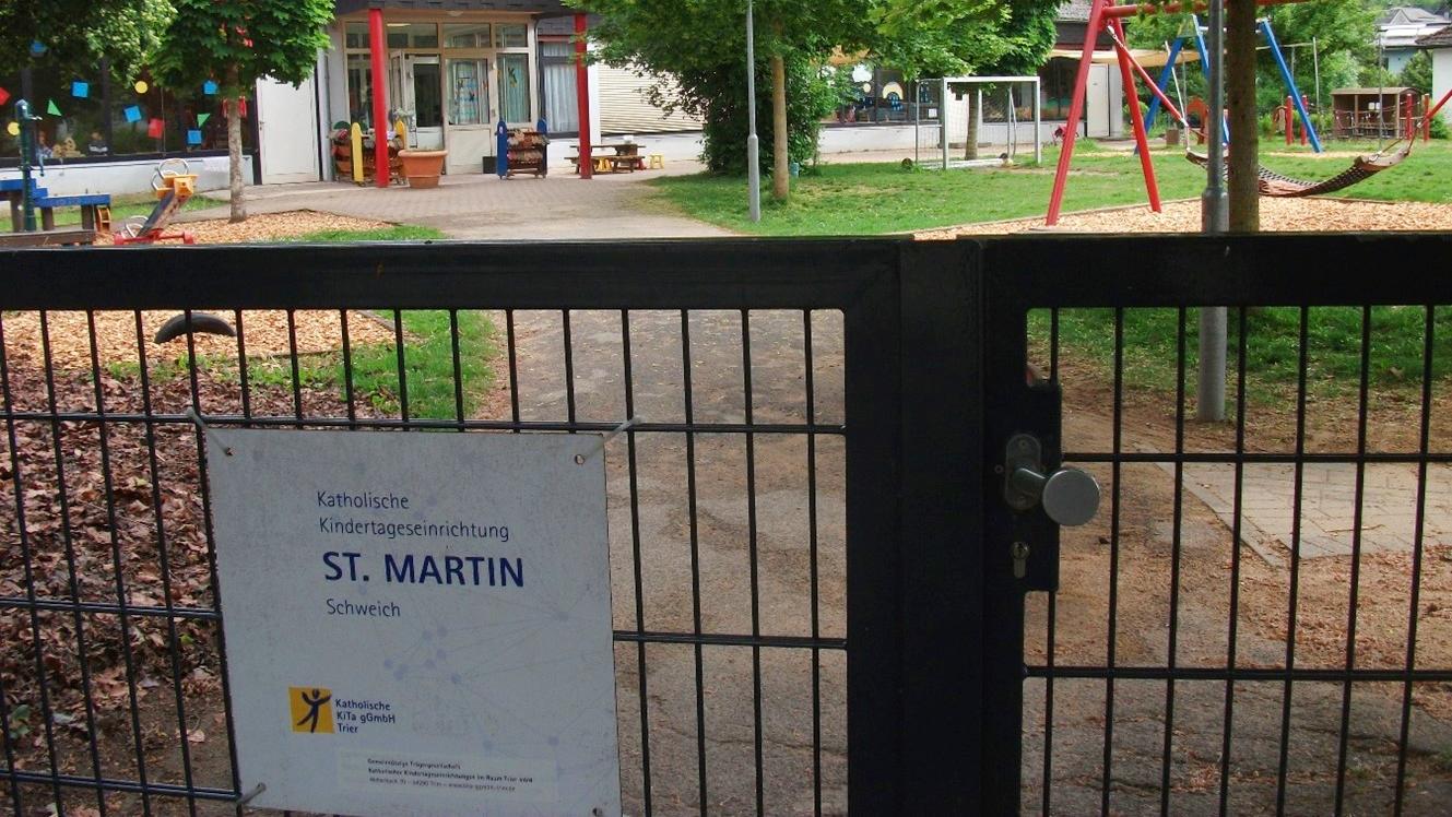 Außengelände der Kindertageseinrichtung