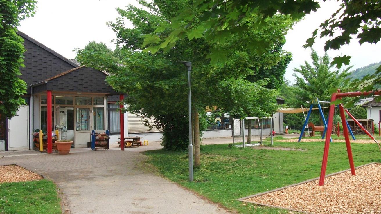 Außengelände der Kindertageseinrichtung