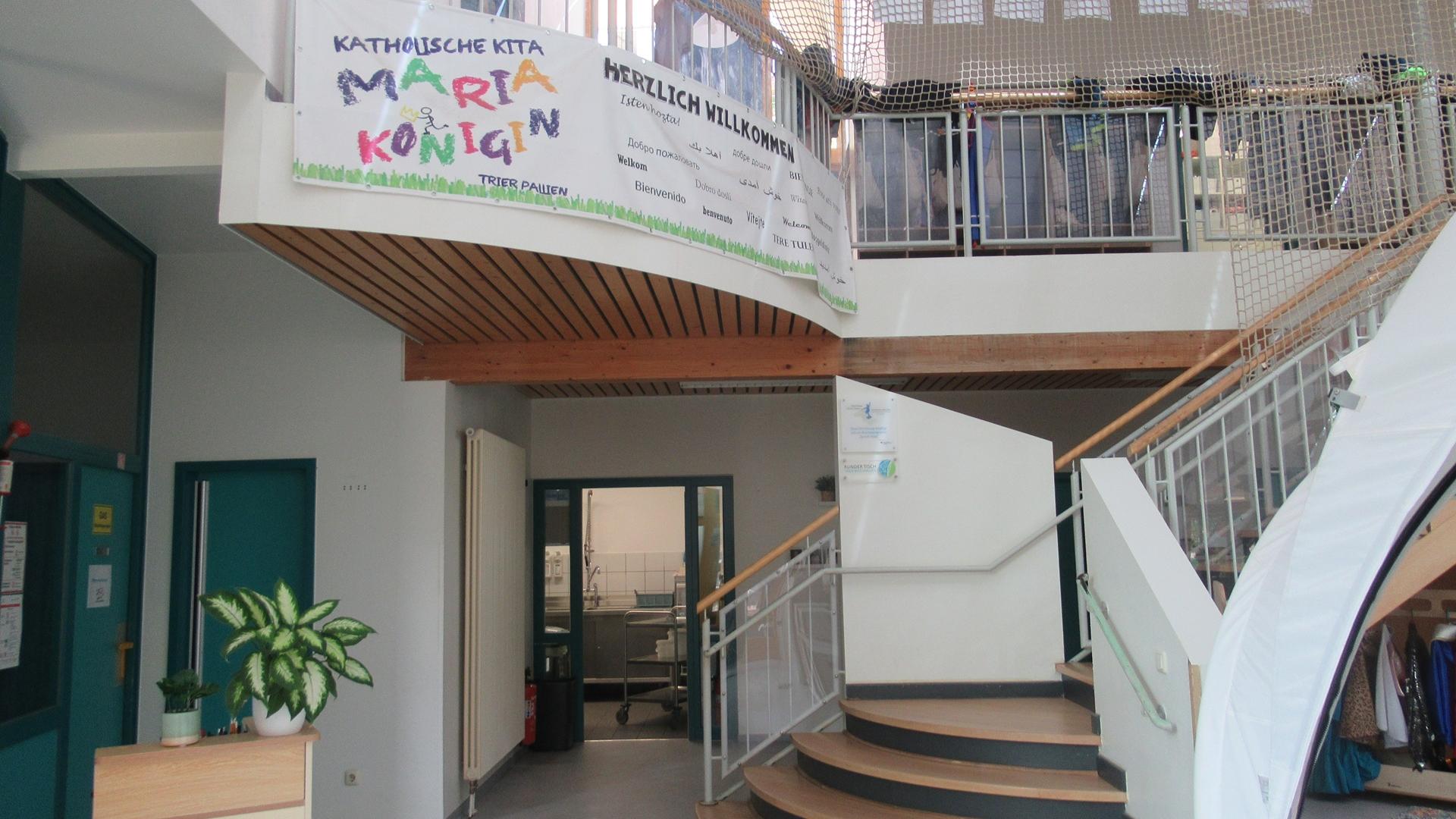 Eingangsbereich der Kindertageseinrichtung