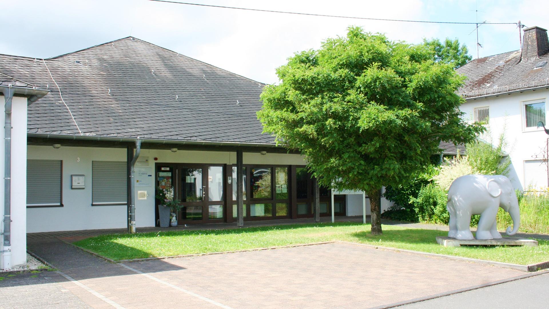 Außenfassade Haus A der Kindertageseinrichtung