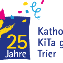 Jubiläums-Logo der Kita gGmbh Trier